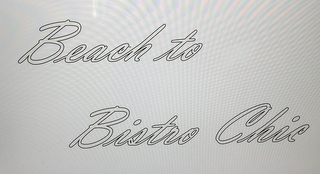 BEACH TO BISTRO CHIC logo