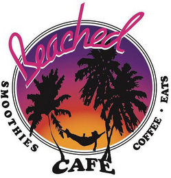 BEACHED CAFE SMOOTHIES COFFEE · EATS logo
