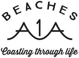 BEACHES A1A COASTING THROUGH LIFE logo
