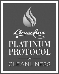 BEACHES PLATINUM PROTOCOL OF CLEANLINESS logo