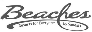 BEACHES RESORTS FOR EVERYONE BY SANDALS logo