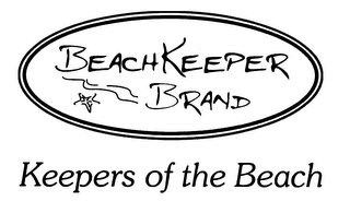 BEACHKEEPER BRAND KEEPERS OF THE BEACH logo