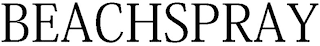 BEACHSPRAY logo