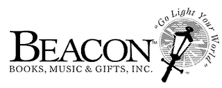 BEACON GO LIGHT YOUR WORLD BOOKS, MUSIC & GIFT, INC. logo