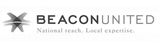 BEACONUNITED NATIONAL REACH. LOCAL EXPERTISE. logo