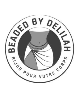 BEADED BY DELILAHBIJOU POUR VOTRE CORPS logo