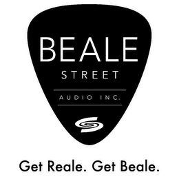 BEALE STREET AUDIO INC. GET REALE. GET BEALE. logo