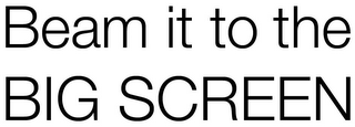 BEAM IT TO THE BIG SCREEN logo