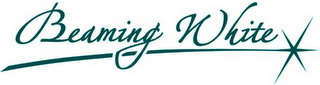 BEAMING WHITE logo