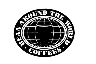 BEAN AROUND THE WORLD COFFEES logo