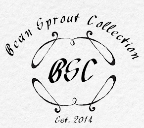 BEAN SPROUT COLLECTION BSC EST 2014 logo