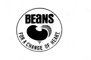 BEANS FOR A CHANGE OF HEART. logo