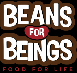 BEANS FOR BEINGS FOOD FOR LIFE logo