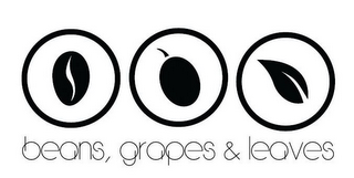 BEANS, GRAPES & LEAVES logo