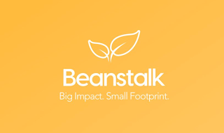 BEANSTALK BIG IMPACT. SMALL FOOTPRINT. logo