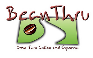 BEANTHRU DRIVE THRU COFFEE AND ESPRESSO logo