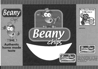 BEANY CHIPS logo