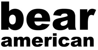 BEAR AMERICAN logo