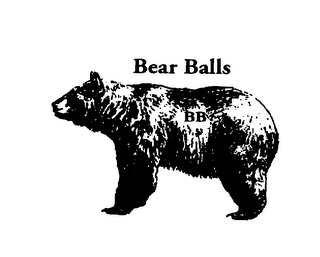 BEAR BALLS BB logo