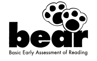BEAR BASIC EARLY ASSESSMENT OF READING logo