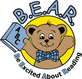 B.E.A.R. BE EXCITED ABOUT READING ABC logo