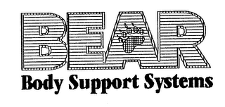 BEAR BODY SUPPORT SYSTEMS logo