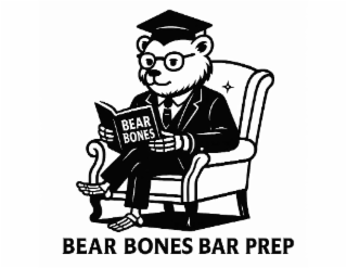 BEAR BONES BAR PREP BEAR BONES logo