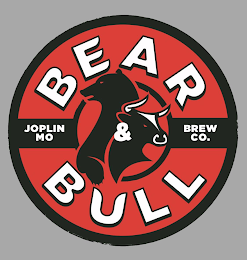 BEAR & BULL BREW CO. JOPLIN MO logo