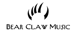 BEAR CLAW MUSIC logo