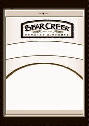 BEAR CREEK COUNTRY KITCHENS logo