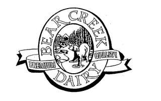 BEAR CREEK DAIRY PREMIUM QUALITY logo
