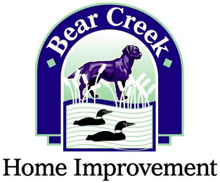 BEAR CREEK HOME IMPROVEMENT logo