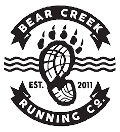 BEAR CREEK RUNNING CO. EST 2011 logo