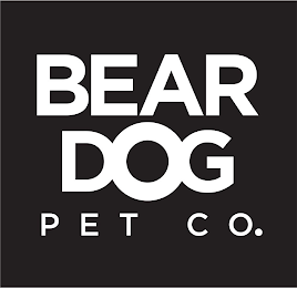 BEAR DOG PET CO. logo