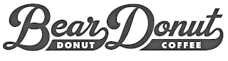 BEAR DONUT DONUT COFFEE logo