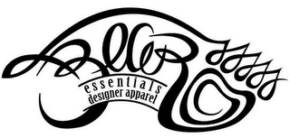 BEAR ESSENTIALS DESIGNER APPAREL logo