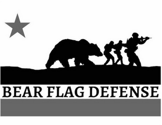 BEAR FLAG DEFENSE logo