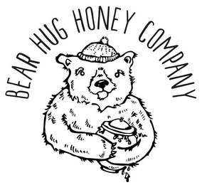 BEAR HUG HONEY COMPANY logo