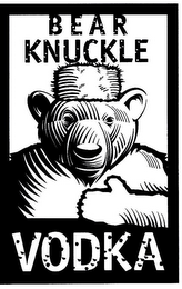 BEAR KNUCKLE VODKA logo