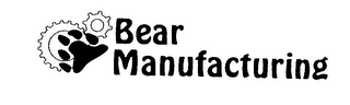 BEAR MANUFACTURING logo