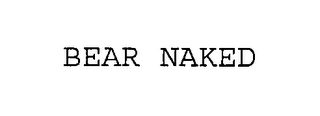 BEAR NAKED logo