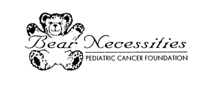 BEAR NECESSITIES PEDIATRIC CANCER FOUNDATION logo