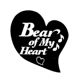 BEAR OF MY HEART logo