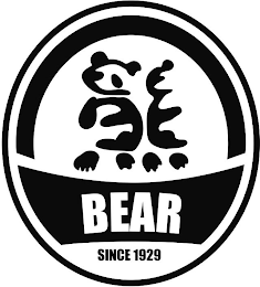 BEAR SINCE 1929 logo