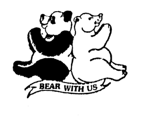 BEAR WITH US logo