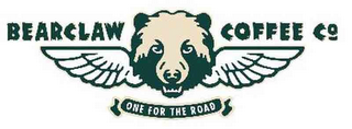 BEARCLAW COFFEE CO ONE FOR THE ROAD logo