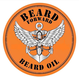 BEARD FORWARD BEARD OIL logo