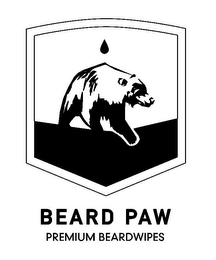 BEARD PAW PREMIUM BEARDWIPES logo