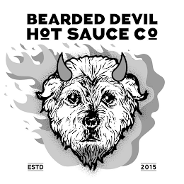 BEARDED DEVIL HOT SAUCE CO ESTD 2015 logo