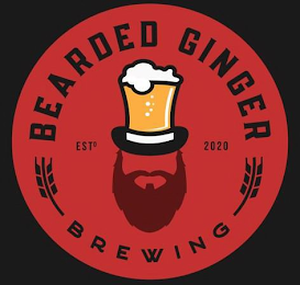 BEARDED GINGER BREWING ESTD 2020 logo